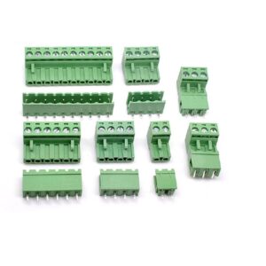 Bloc de connecteur à vis 5,08 mm tangage angle droit pour PCB