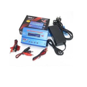 Chargeur de batterie IMAX B6DC 80W RC Lipo Avec adaptateur 12V/2A