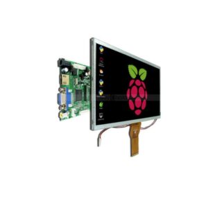 Ecran TFT LCD 10″ pouce 1024*600 avec HDMI + VGA + Vidéo et Carte Pilote pour Raspberry Pi