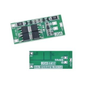 Panneau de protection PCB pour batterie Li-ion 2S 20A