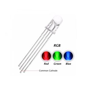 LED RGB 5MM 4 Pin Cathode