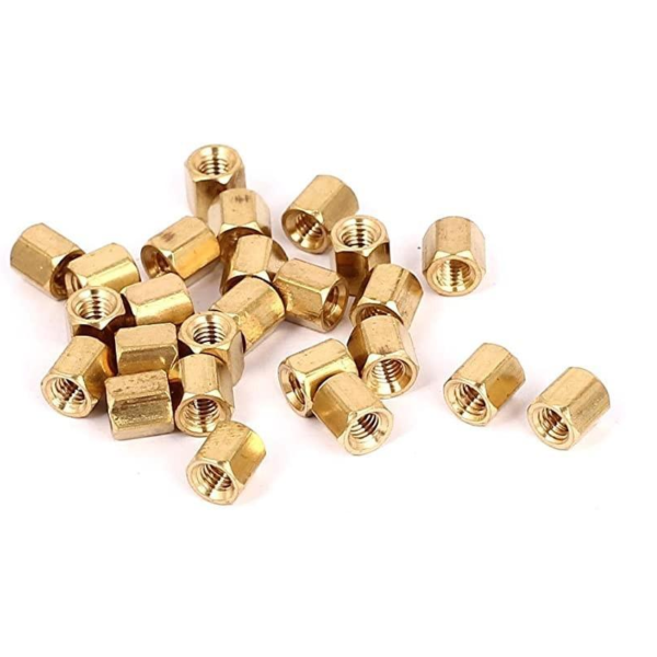 Entretoise Métallique Bronze M3*5mm FF